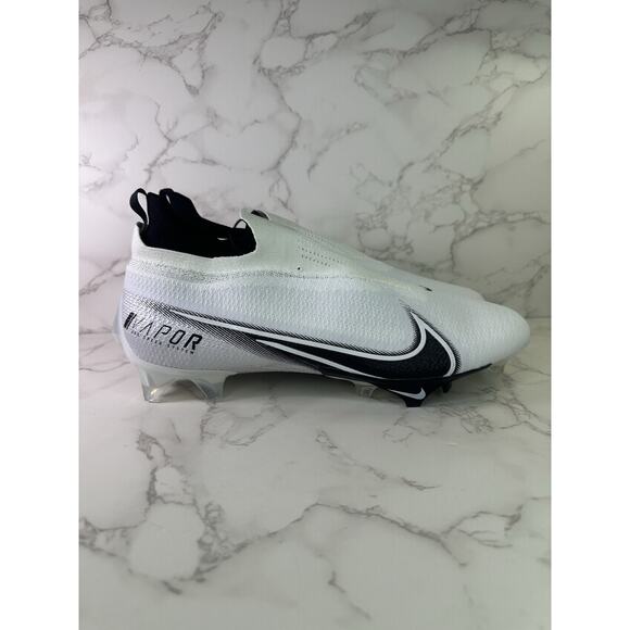 NEW Nike Vapor Edge Elite 360 Flyknit Football Cleats White CV6282-108 Mens 13 - Picture 4 of 5